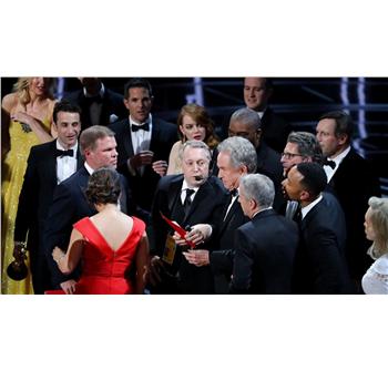 Kæmpefejl Afrunder Oscar-showet billede