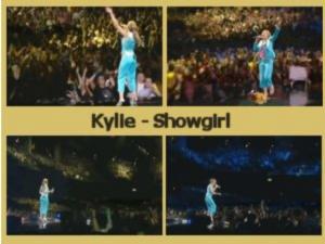 Kylie har helt styr på sit publikum, selvom der er flere tusinde tilstede i salen.