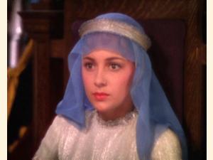 Olivia de Havilland som Maid Marian.