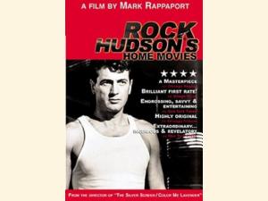 Plakaten/coveret til Mark Rappaports højst utraditionelle dokumentarfilm ”Rock Hudson's Home Movies”
