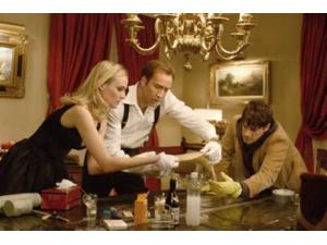 Ben, Abigail og Riley finder et spor der er afgørende for hele filmen i dette billede