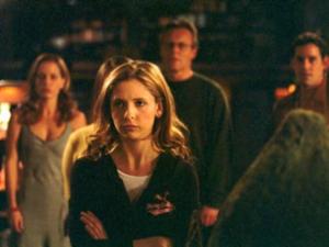 Buffy og resten af The Scooby gang.