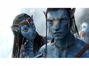 Cameron har brugt en helt ny 'Performance Capture'-teknik til Avatar. Og det virker forrygende - man tror virkelig på, at de findes. © 2009 Twentieth Century Fox.