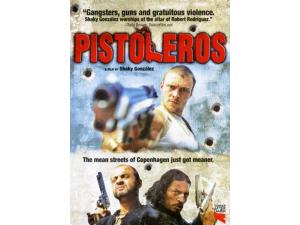 Det Engelske DVD cover til Pistoleros.