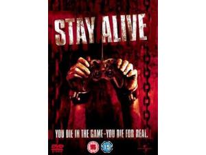 Det Engelske DVD cover til Stay Alive.