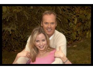Det lykkelige par Jonathan (Michael Keaton) og Anna (Chandra West) mens de begge befandt sig i de levendes verden