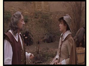 Eloise møder sin far, musketeren D'artagnan