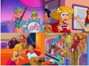 En collage fra episoden Sød Musik
