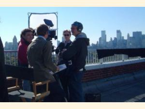 En del af optagelserne med Meryl Streep fandt sted på taget af en bygning med udsigt til Central Park og New York skyline. 
(Foto: Nordisk Film) 