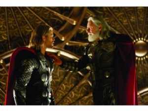 Fader og søn, Odin og Thor.