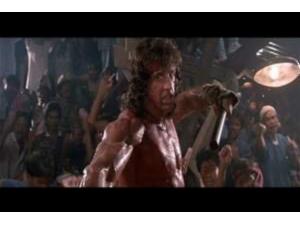 Hvor er den triste og problemtyngede John Rambo vi så i den første film ???