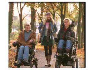 Michael og Rory med deres dejlige handicaphjælper Siobhan (Romola Garai).