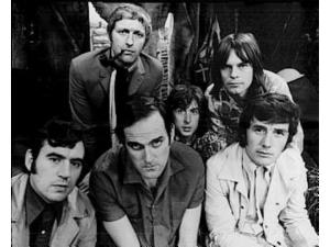 Monty Python truppen som de så ud i 70'erne
