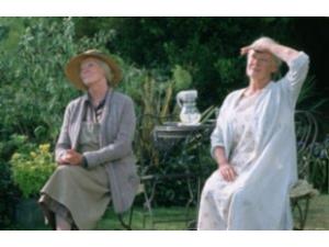 Oven på dette gys var det rart at kunne slappe af i selskab med 2 af de gran old ladies i Britisk Film - Maggie Smith og Judi Dench - i filmen "Ladies in Lavender"