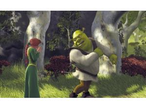 Prinsesse Fiona og Shrek (skønheden og uhyret)