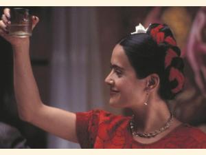 Salma Hayek mener selv hun er født til at spille rollen som Frida. Man kan kun give hende ret. Skål på det!