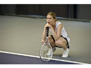 Tennisspilleren Julie